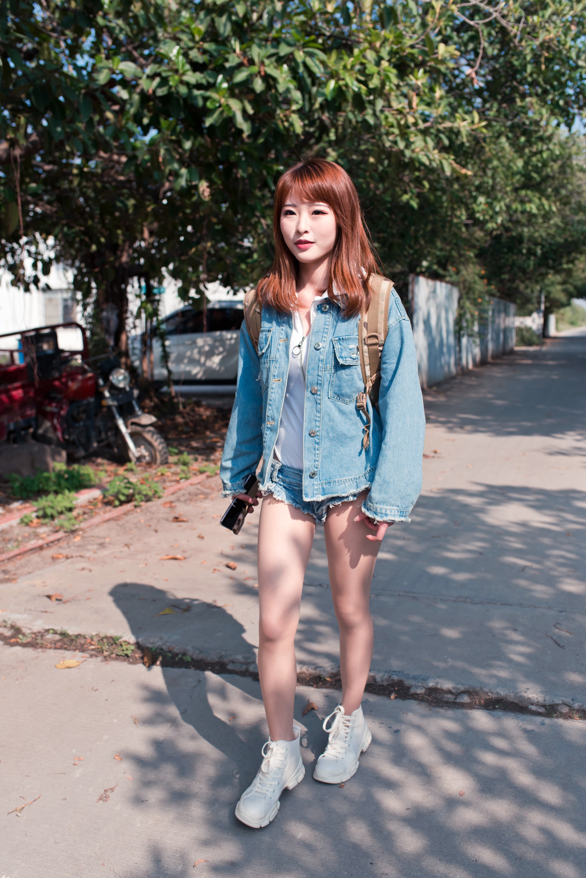 图片[1]-清水由乃 – NO.003 御风街拍 轻水海鸥岛RS牛仔街拍 [413P]-XikXak